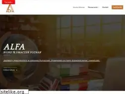 Sites similar to alfa-tlumaczenia.pl