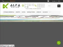 Sites similar to alfa.solar
