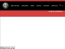 Sites similar to alfaclubwa.com.au