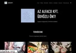 Sites similar to alfaco.hu