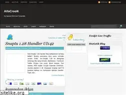 Sites similar to alfacroon.blogspot.com