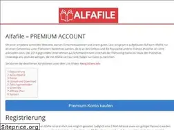 Sites similar to alfafile.de