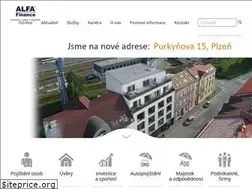 Sites similar to alfafinance.cz