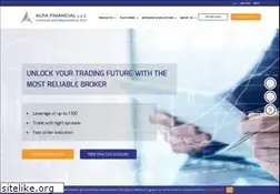 Sites similar to alfafinancials.com