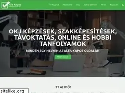 Sites similar to alfakapos.hu
