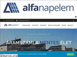 Sites similar to alfanapelem.hu