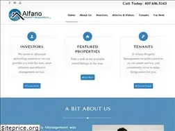 Sites similar to alfanopropertymanagement.com