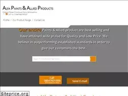 Sites similar to alfapaint.com