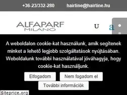 Sites similar to alfaparf.hu