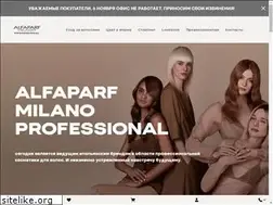 Sites similar to alfaparf.ru