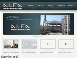 Sites similar to alfaprefabrik.com.tr