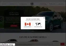 Sites similar to alfaromeo.ca