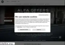 Sites similar to alfaromeo.ie