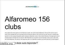 Sites similar to alfaromeo156club.nl