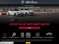 Sites similar to alfaromeousacertified.com