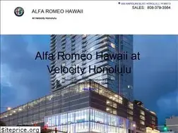 Sites similar to alfaromeousahawaii.com