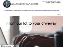 Sites similar to alfaromeousaofmapleshade.com