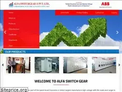 Sites similar to alfaswitchgear.com