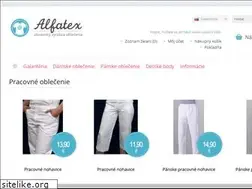 Sites similar to alfatex.sk