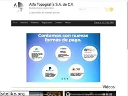 Sites similar to alfatopografia.com