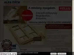 Sites similar to alfatoth.hu