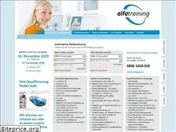 Sites similar to alfatraining.de
