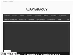 Sites similar to alfayaracuy.com