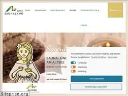 Sites similar to alfen-saunaland.de