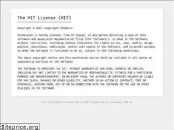 Sites similar to alfg.mit-license.org