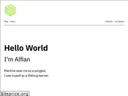Sites similar to alfiandhimas.com