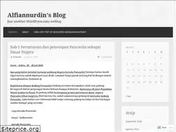 Sites similar to alfiannurdin.wordpress.com