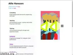 Sites similar to alfiehanssen.com