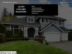 Sites similar to alfiolofaromasonry.net