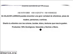 Sites similar to alfombrassilacor.cl