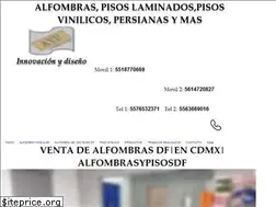 Sites similar to alfombrasypisosdf.com
