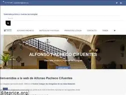 Sites similar to alfonsopachecoabogado.es