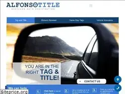 Sites similar to alfonsotitle.com