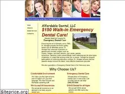 Sites similar to alfordabledental.com