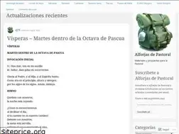 Sites similar to alforjasdepastoral.wordpress.com