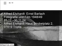 Sites similar to alfred-ehrhardt-stiftung.de