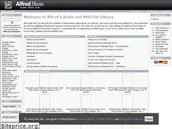Sites similar to alfred-music.com