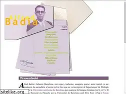 Sites similar to alfredbadia.net