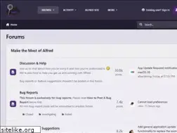 Sites similar to alfredforum.com