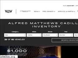 Sites similar to alfredmatthewscadillac.com