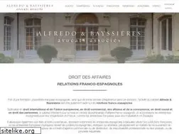 Sites similar to alfredo-bayssieres.com