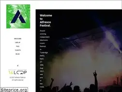 Sites similar to alfrescofestival.co.uk