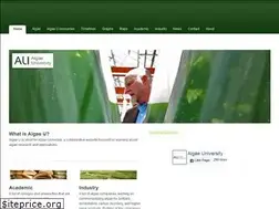 Sites similar to algaeu.com