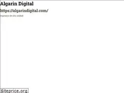 Sites similar to algarindigital.com