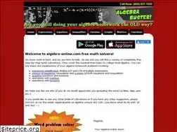Sites similar to algebra-online.com