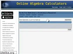 Sites similar to algebra-test.com